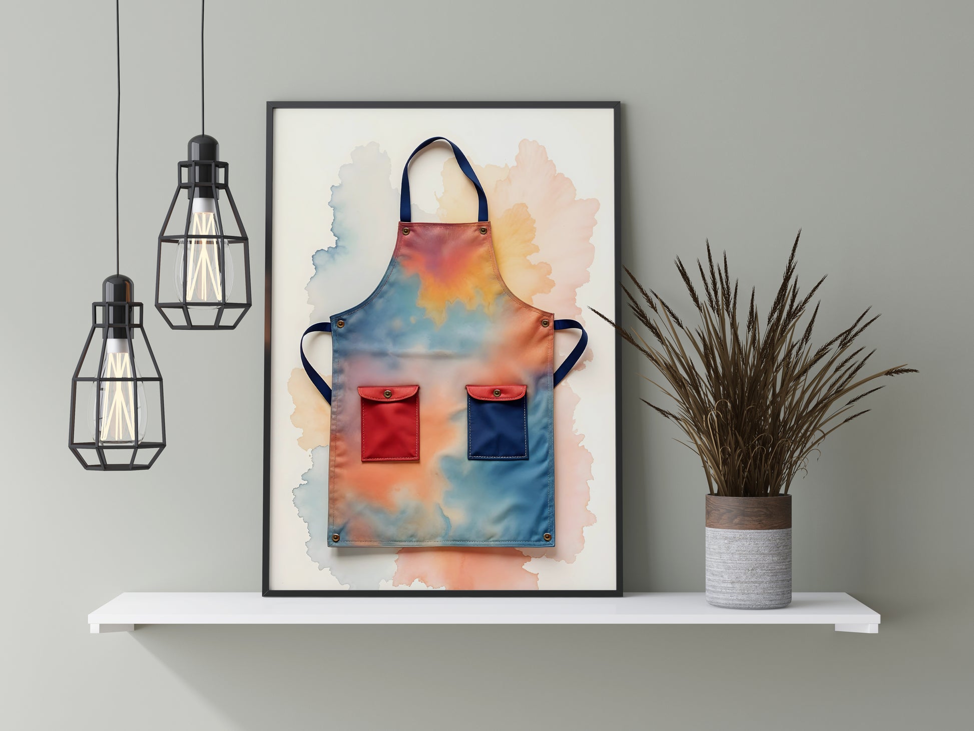 Colorful Canvas Apron