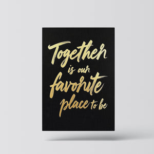 together is our favorite place to be vol.4