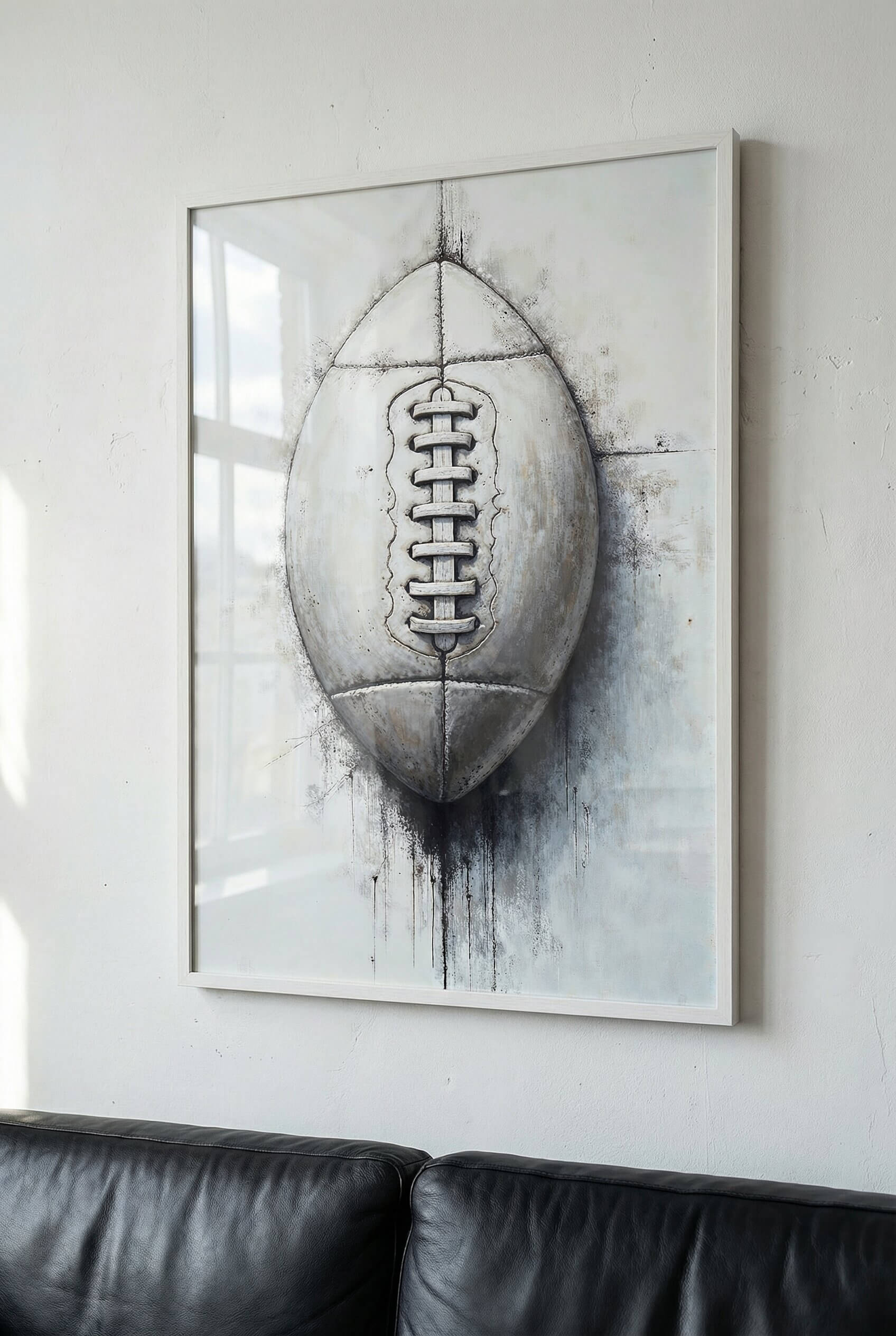 Grungy Rugby Ball