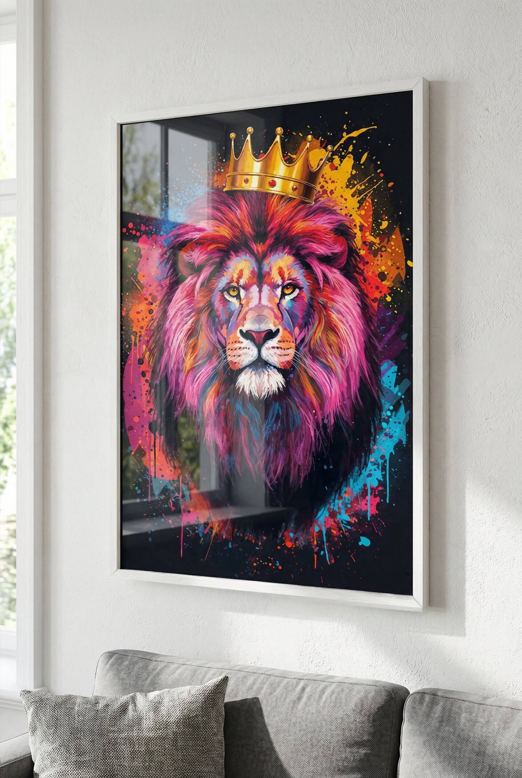 Crowned Lion Majesty