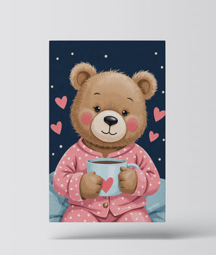 Noche de peluche acogedor