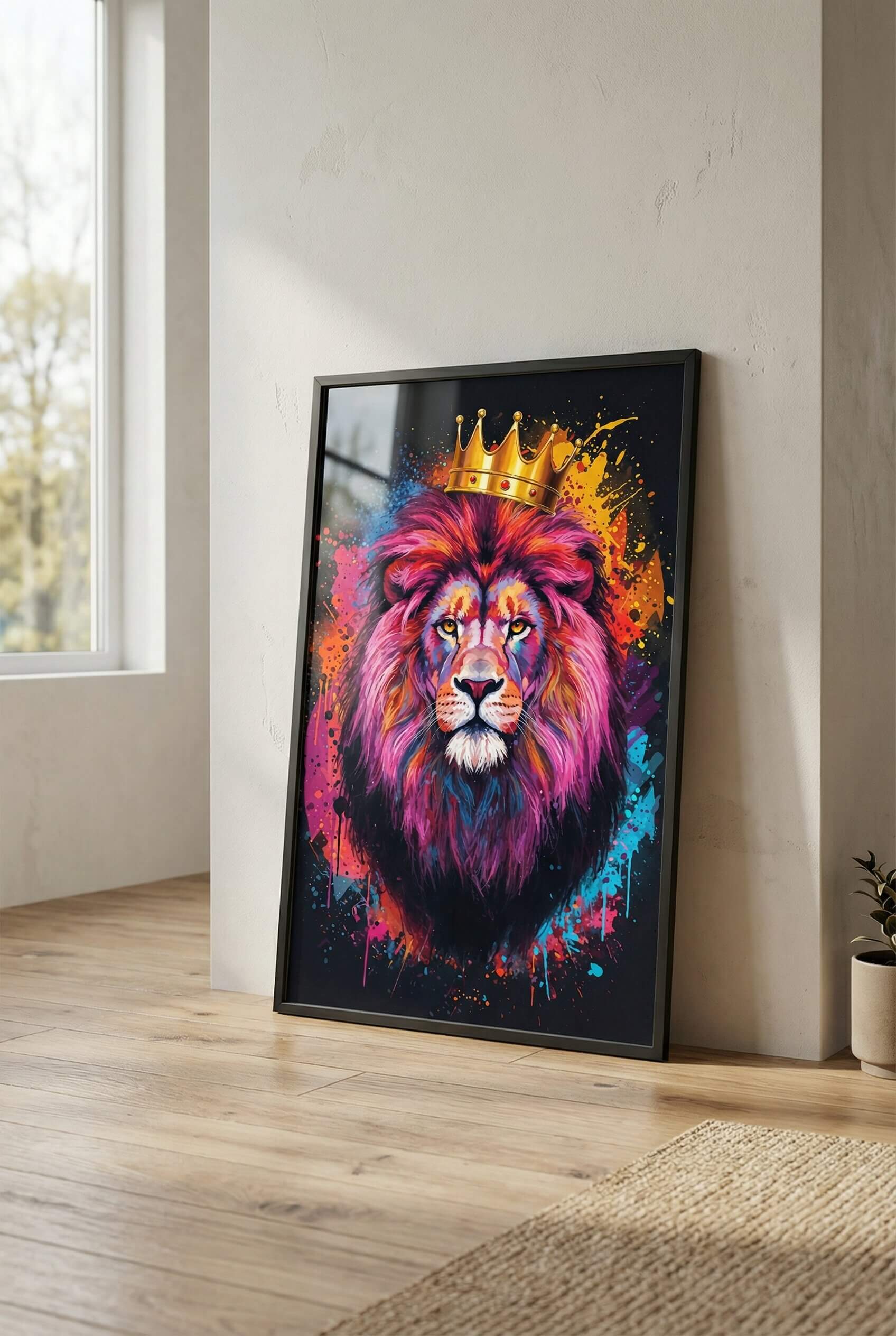 Crowned Lion Majesty