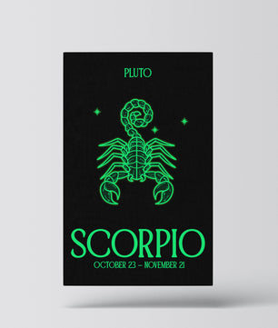 Zodiac Glow - Scorpione
