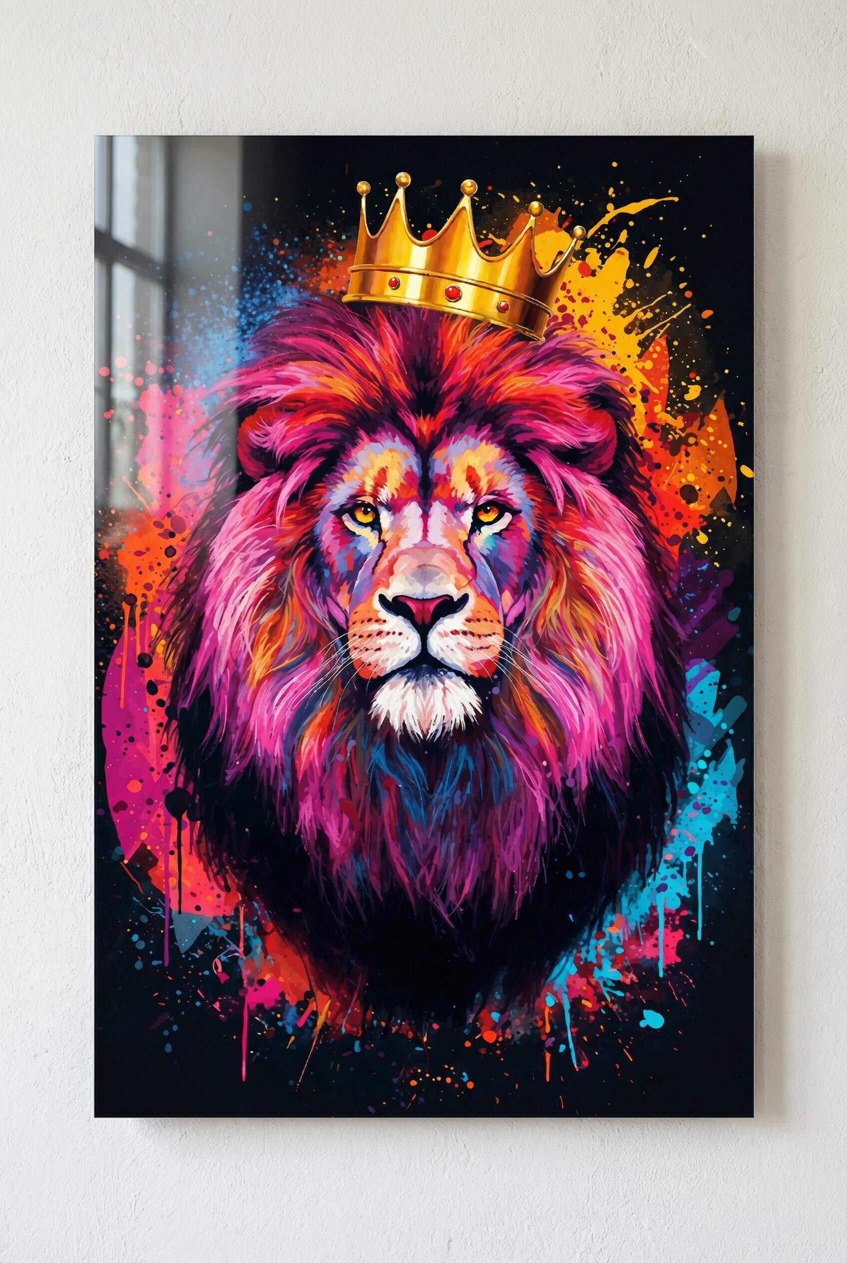 Crowned Lion Majesty