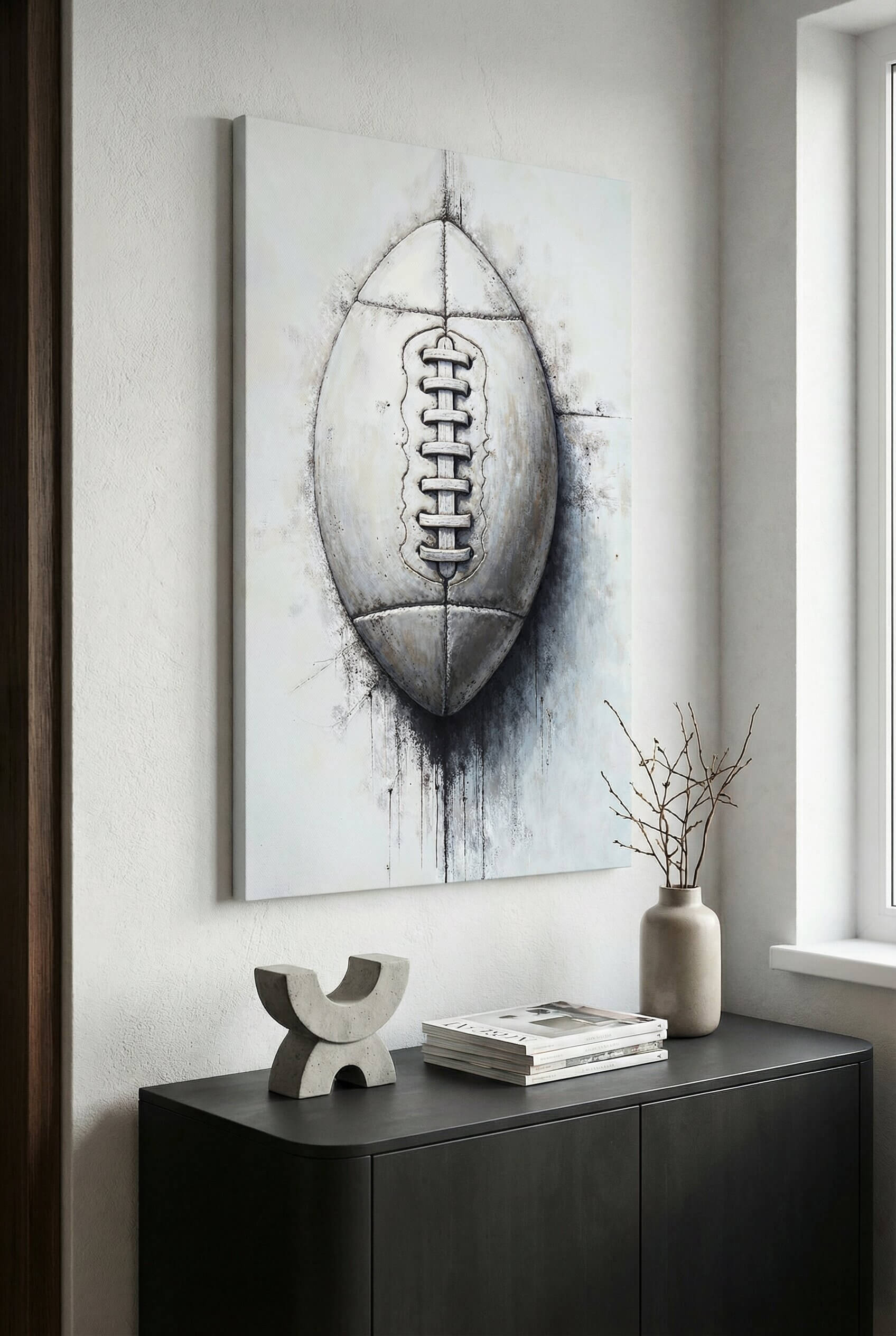 Grungy Rugby Ball