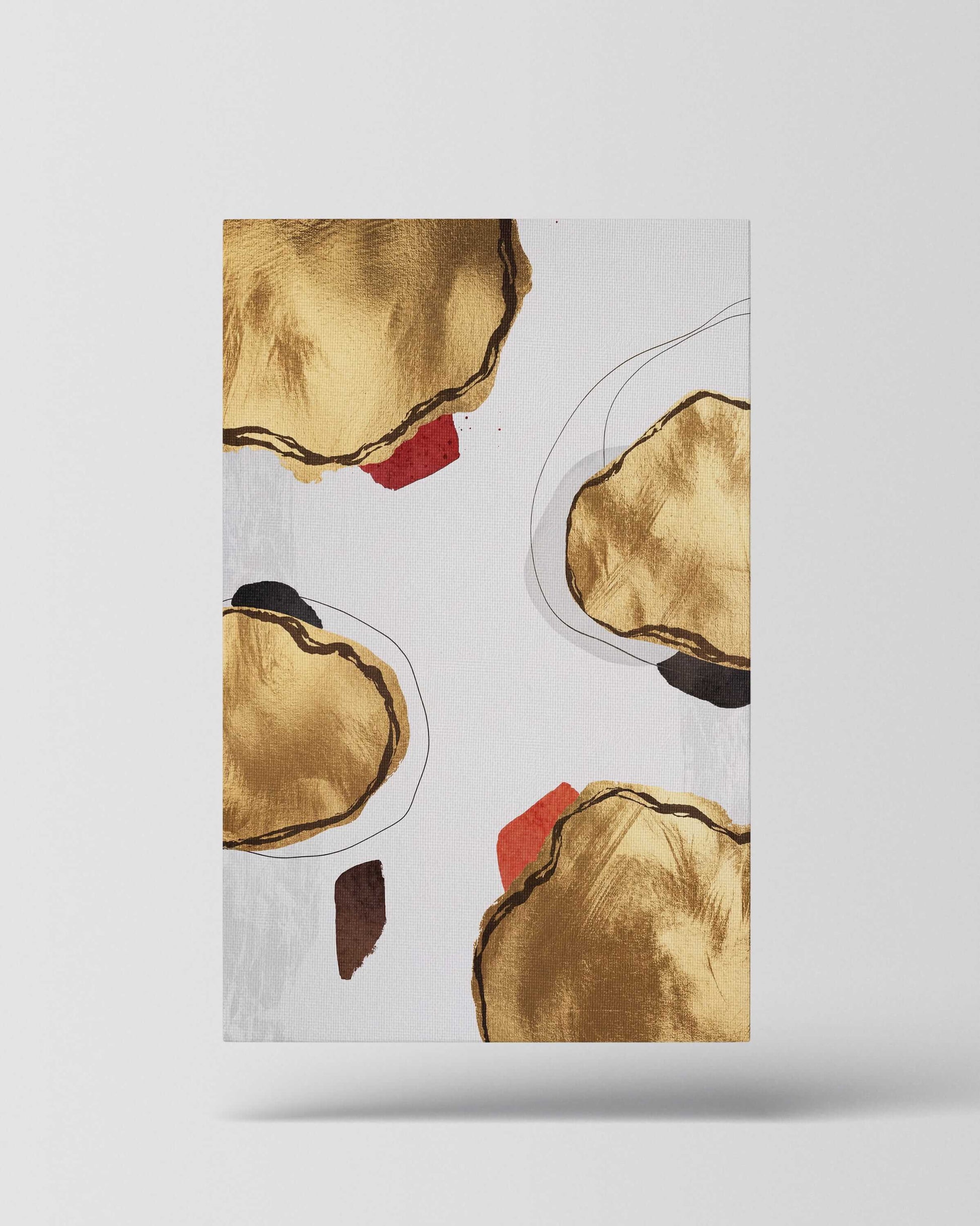 Golden Balance – Abstract Form