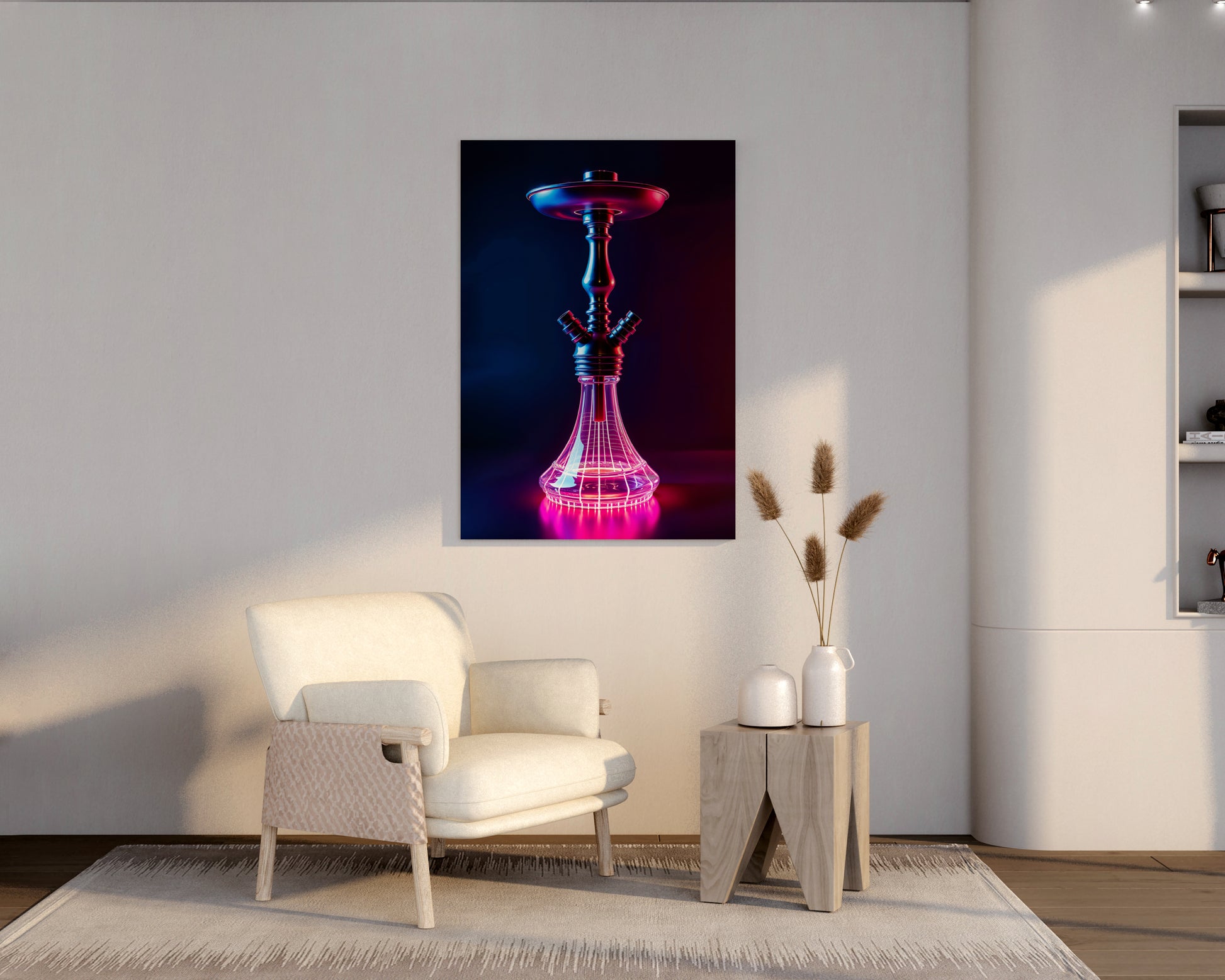 Neon Mirage Hookah