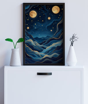 A Symphony of Stars and Moons