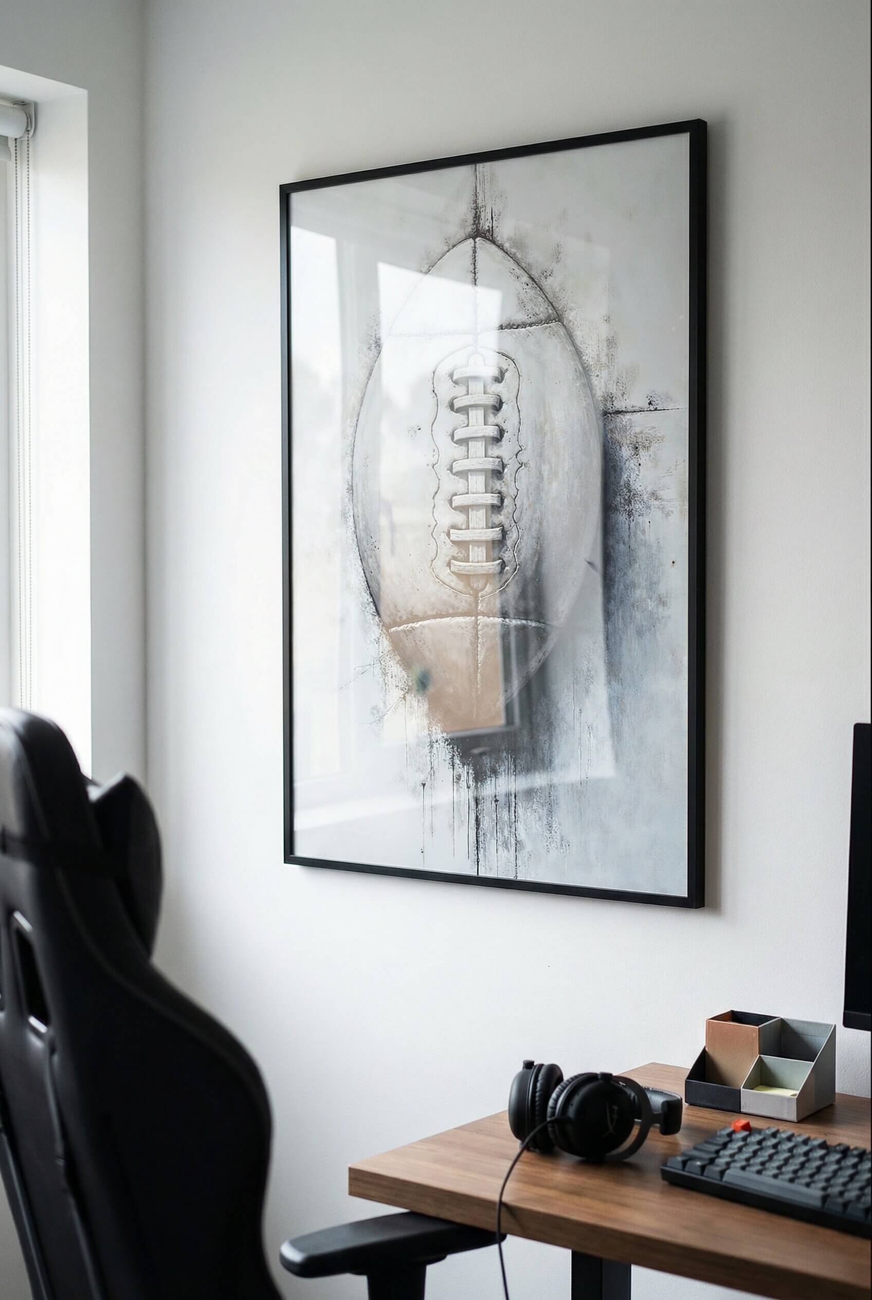 Grungy Rugby Ball