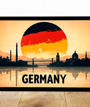 Coucher de soleil sur Germania