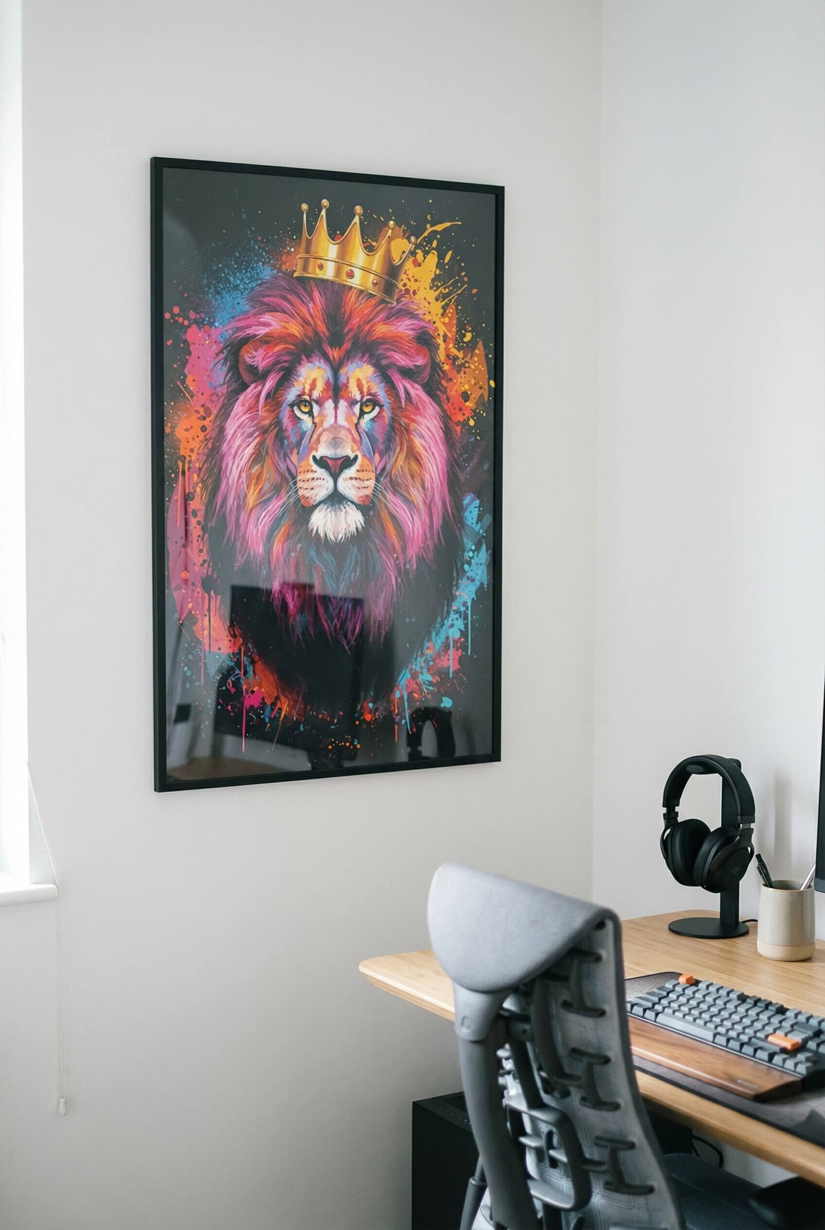 Crowned Lion Majesty