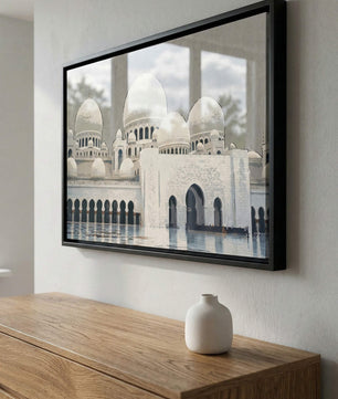 Abu Dhabi Sheikh Zayed Moschee – Weiße Kuppeln