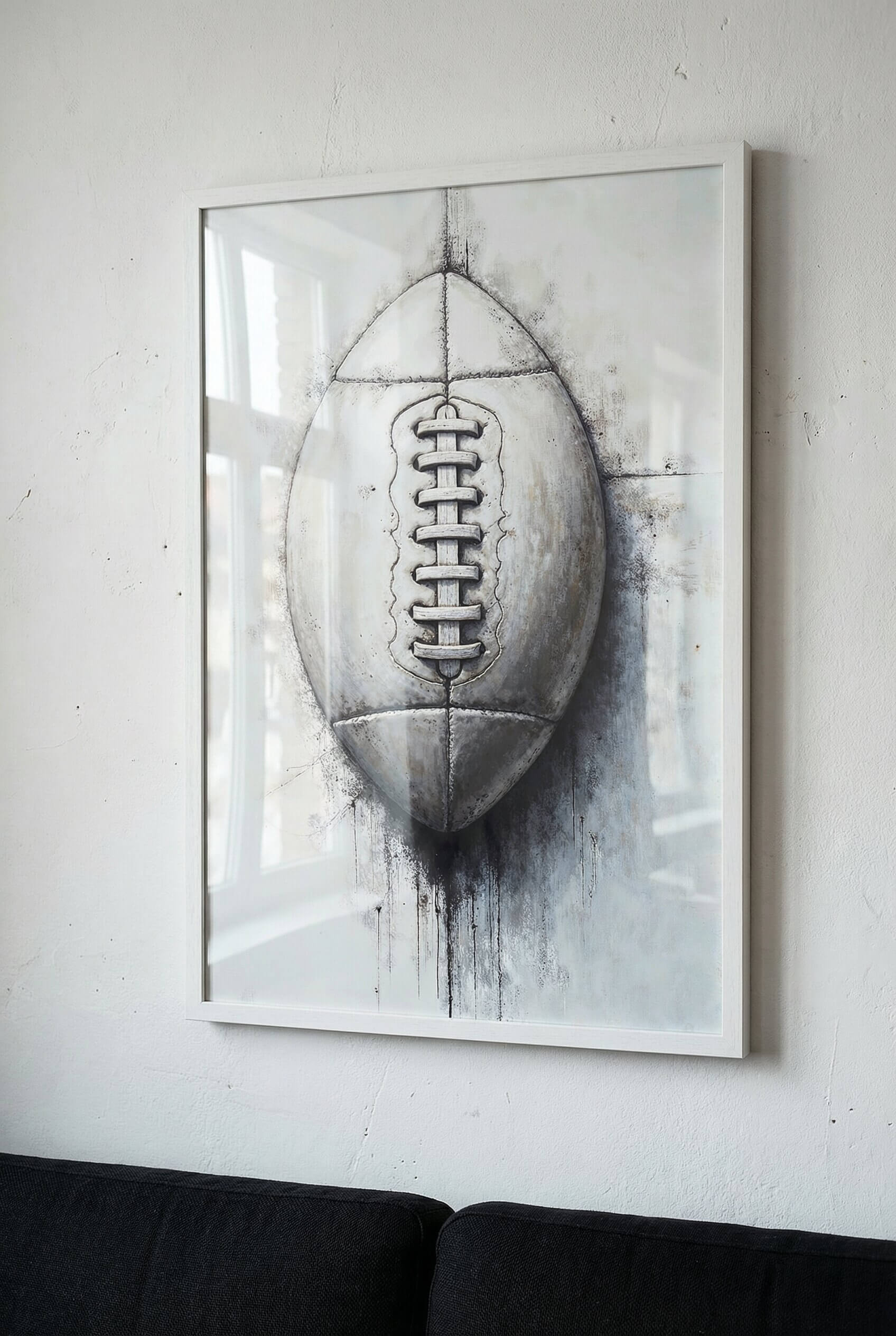 Grungy Rugby Ball