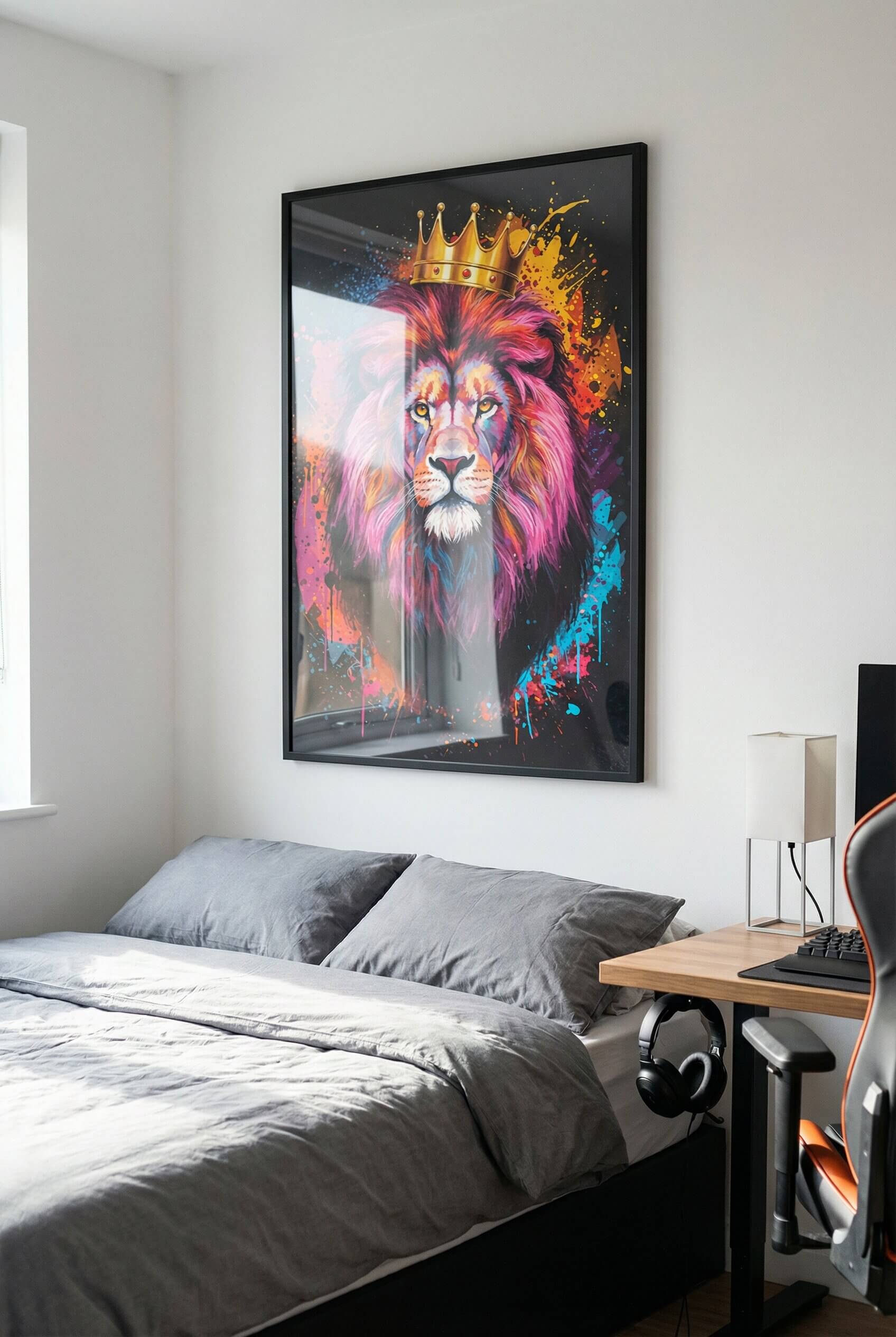 Crowned Lion Majesty