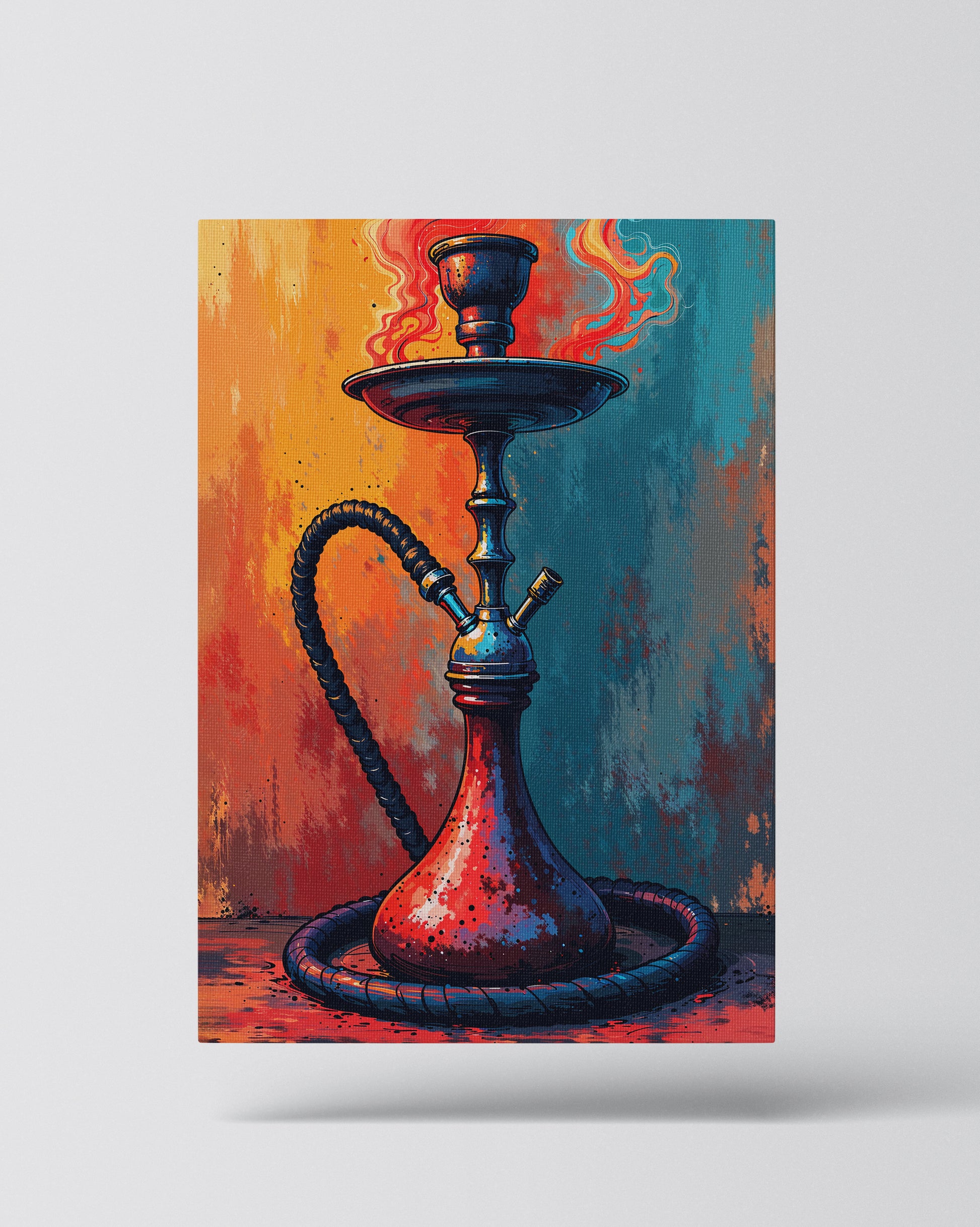 Flame Hookah Painting