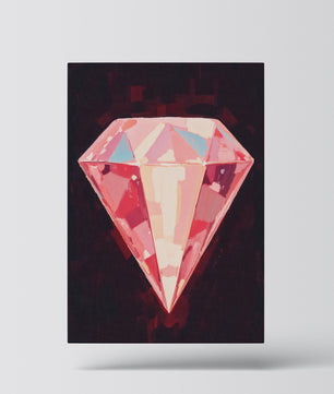Diamond rosa radiante