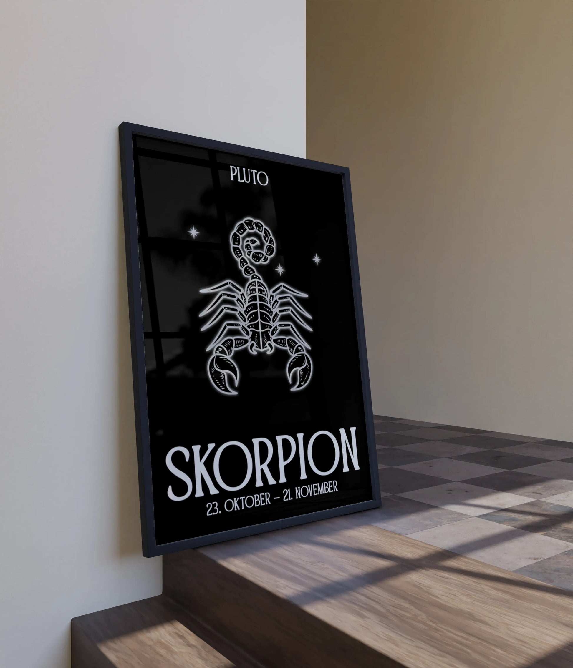 Skorpion - black&white