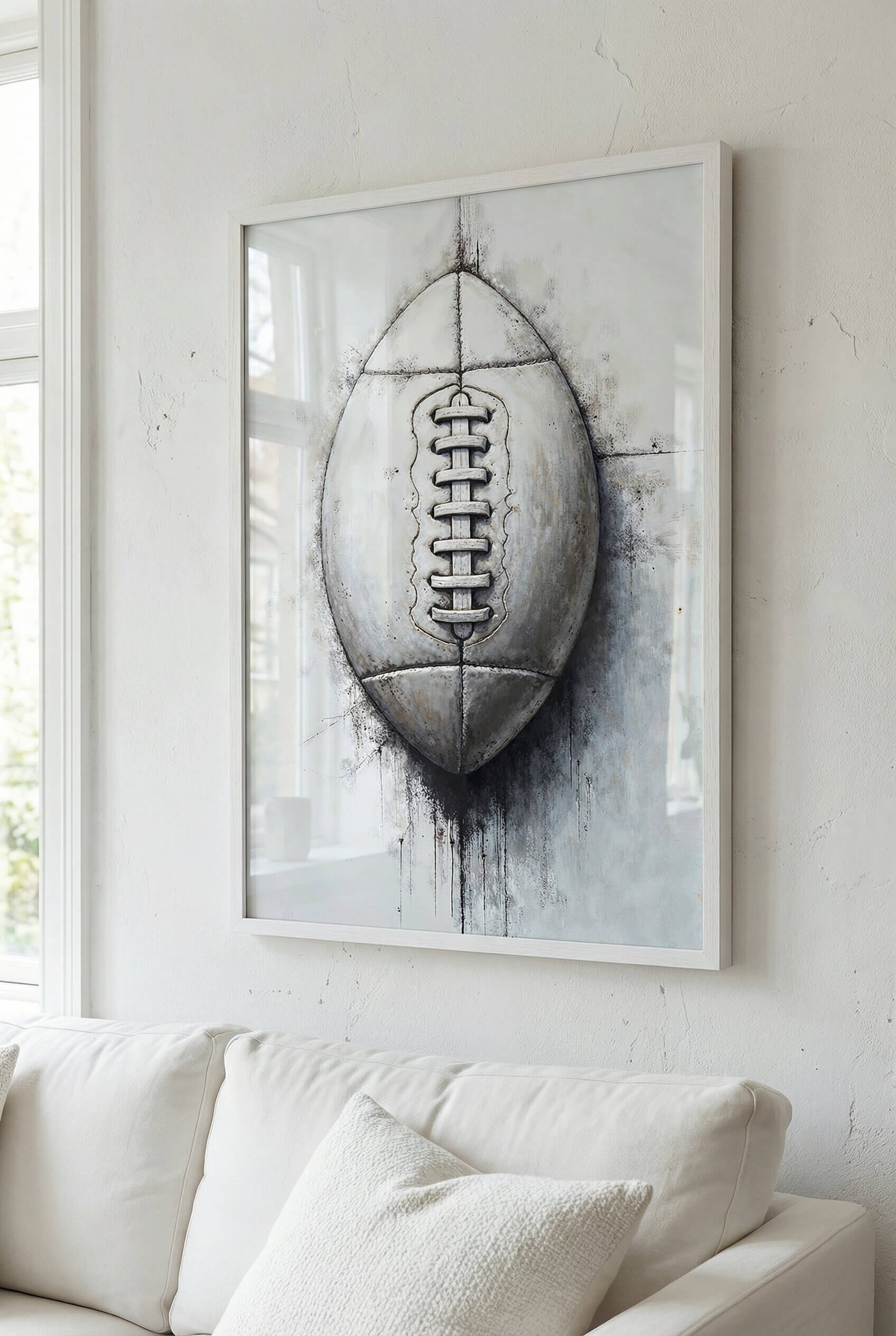 Grungy Rugby Ball