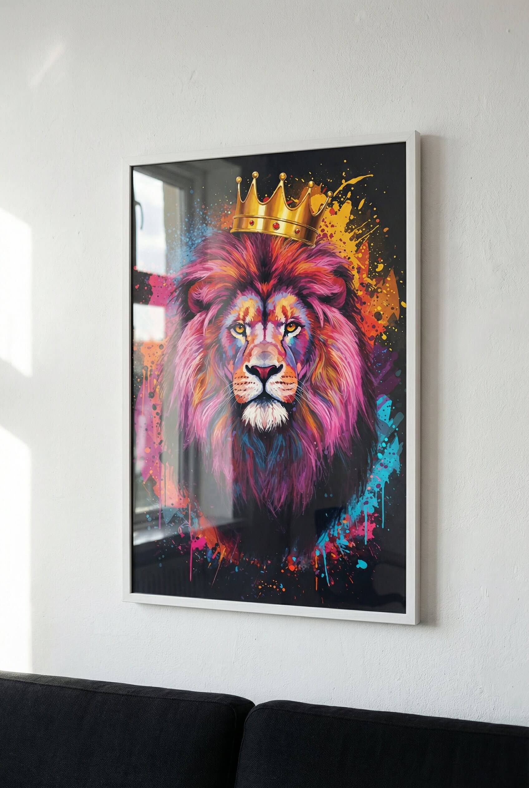 Crowned Lion Majesty