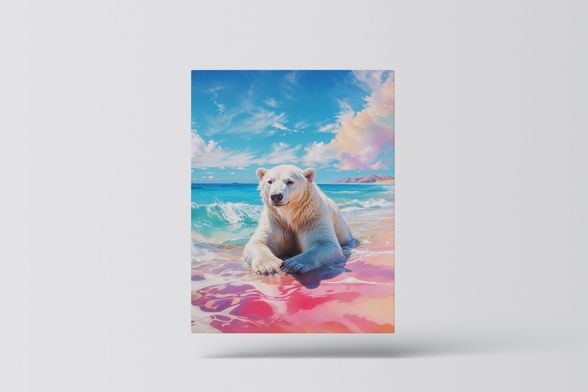 Tropical Polar Bear Daydream