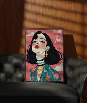 Stylish Woman Bloom