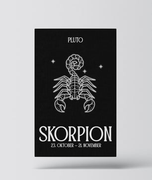 Skorpion - black&white