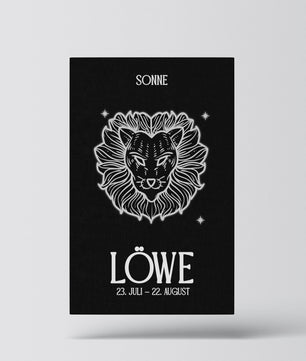 Löwe - black&white