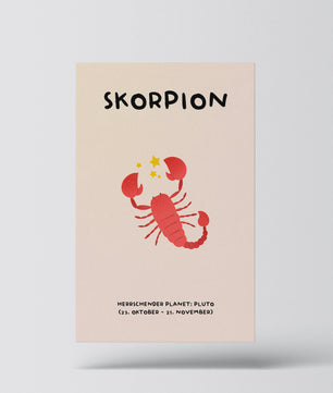 Sternzeichen KIDS - Skorpion