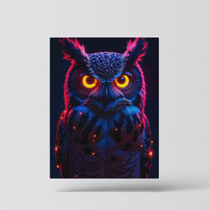 Neon Night Owl