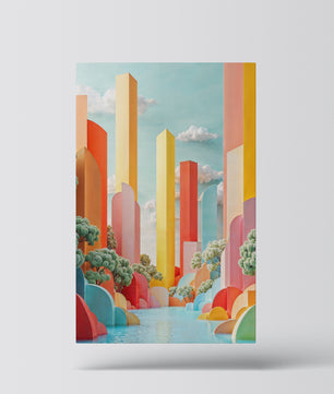 Ciudad de pastel