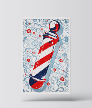 Giro de barbero vintage