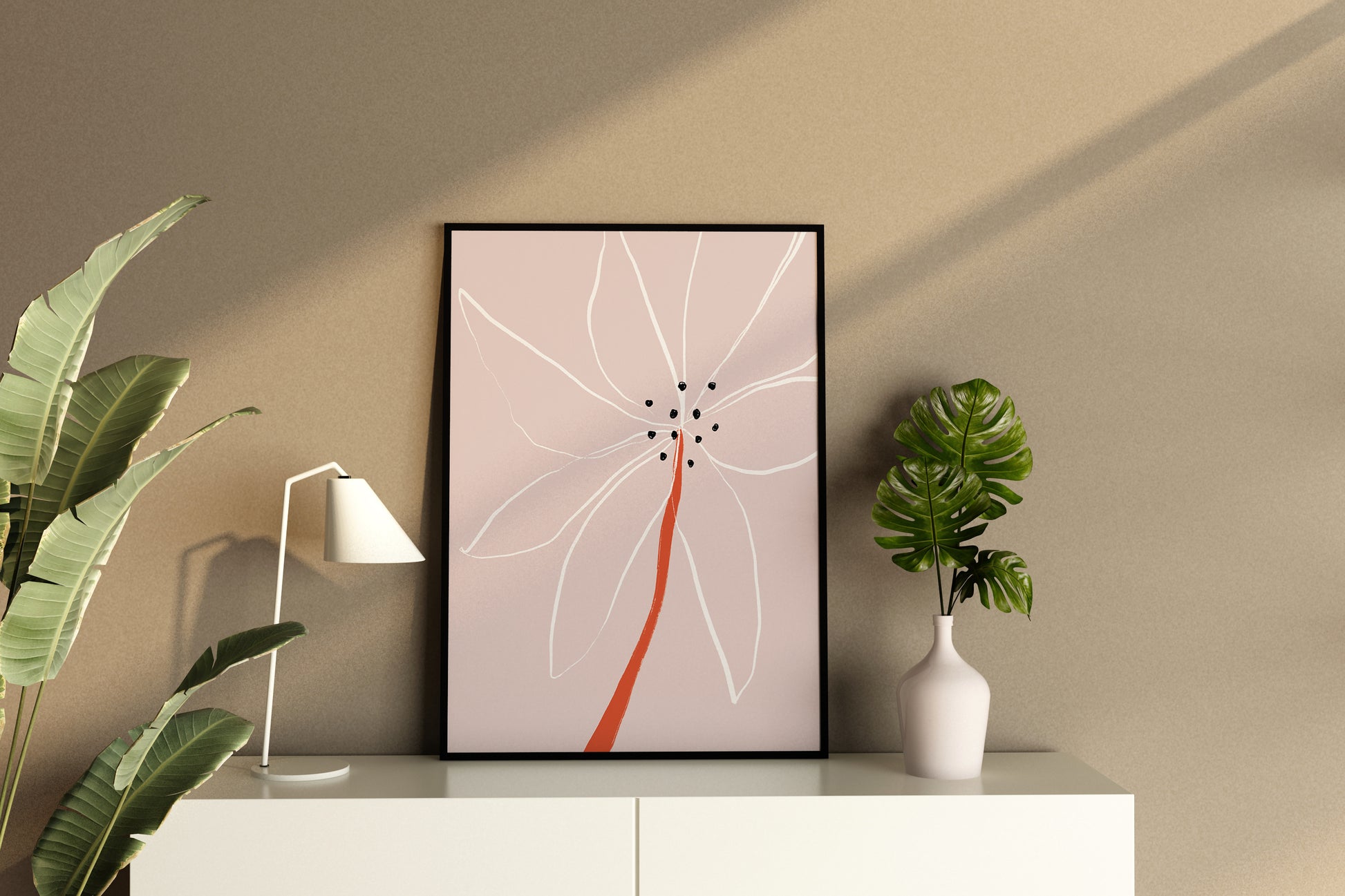 Abstract Flower