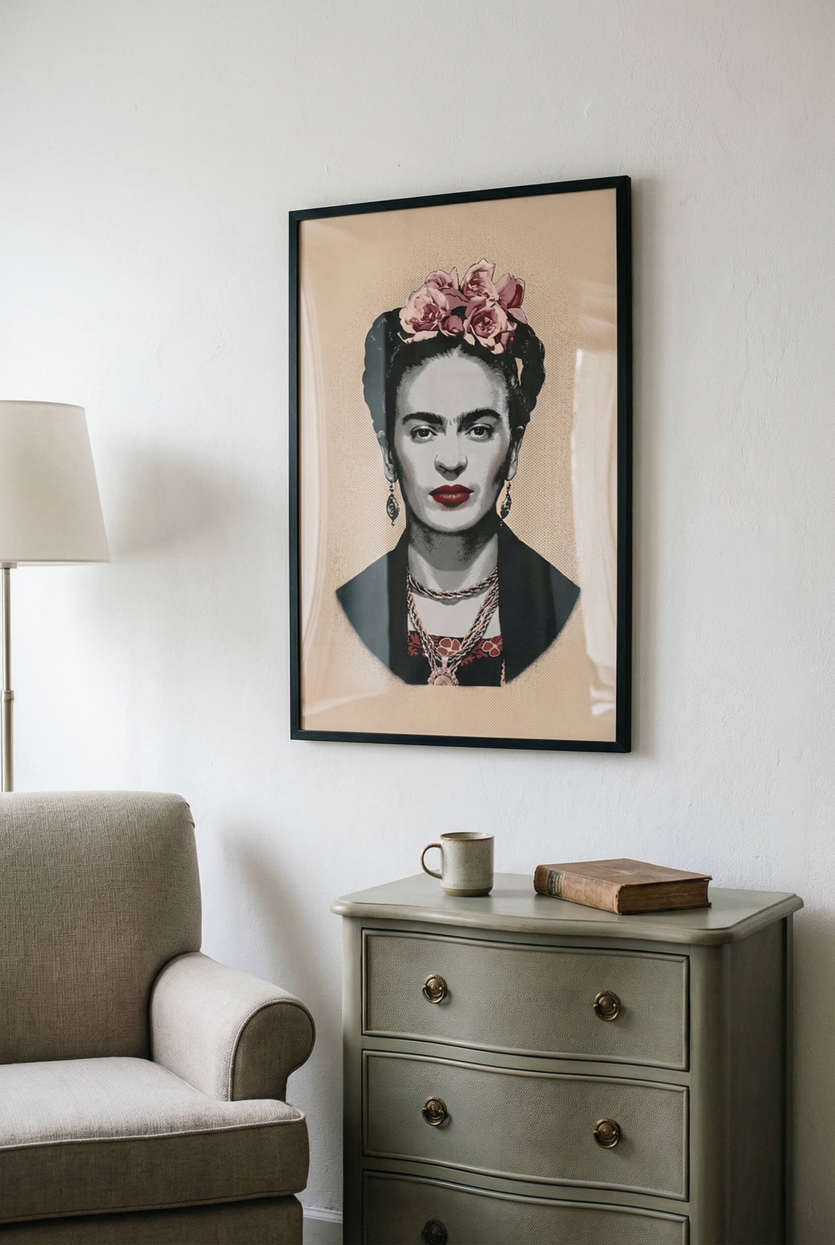 Floral Icon – Timeless Portrait