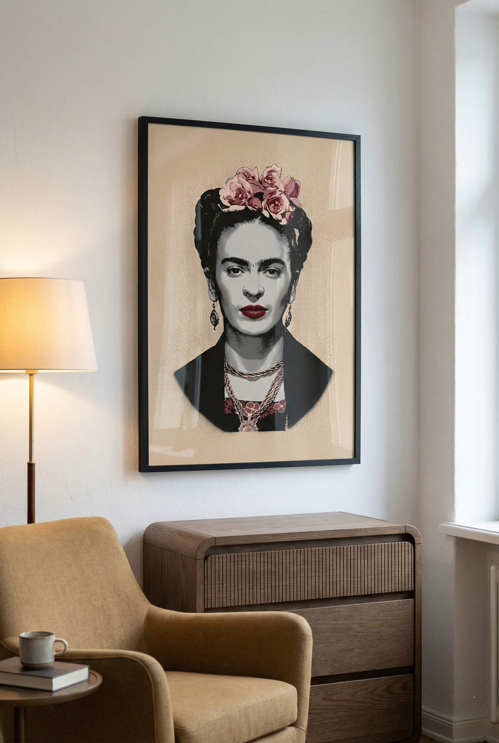 Floral Icon – Timeless Portrait