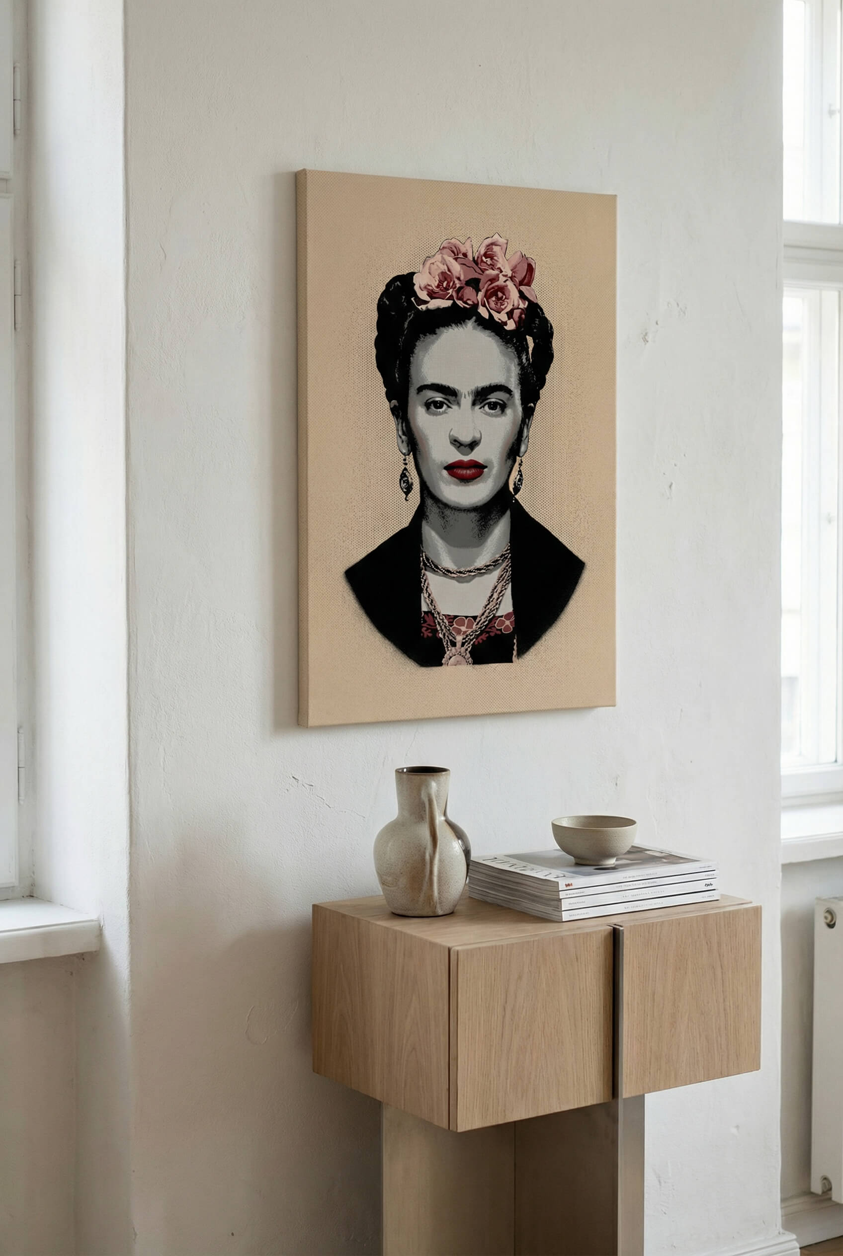 Floral Icon – Timeless Portrait