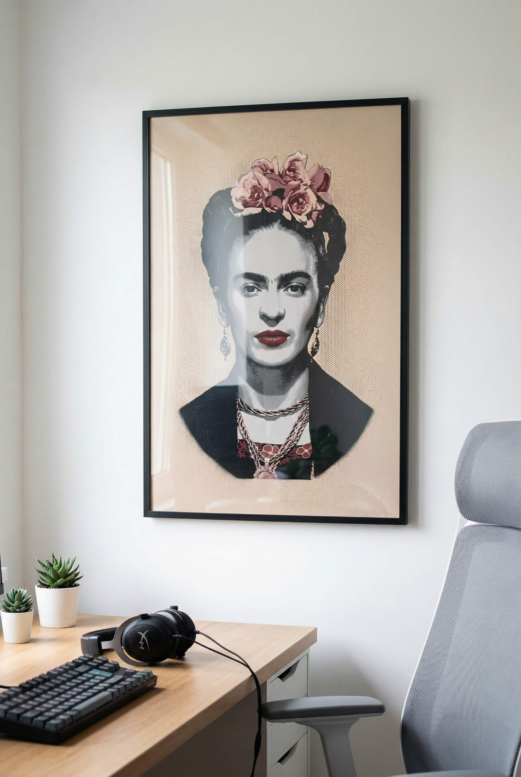 Floral Icon – Timeless Portrait