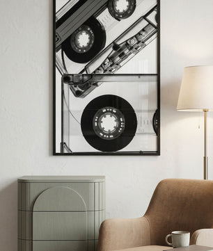 Analog Vibes – Retro Cassette Art