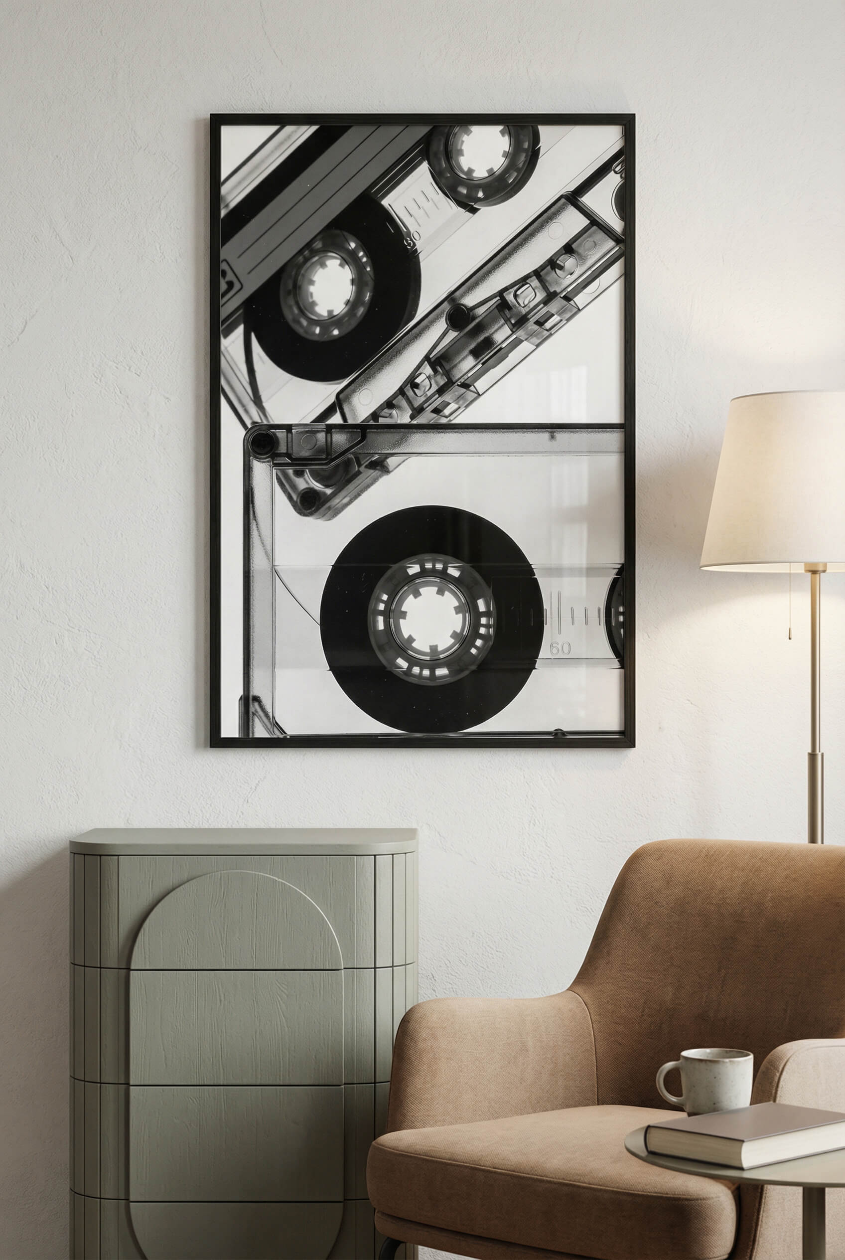 Analog Vibes – Retro Cassette Art