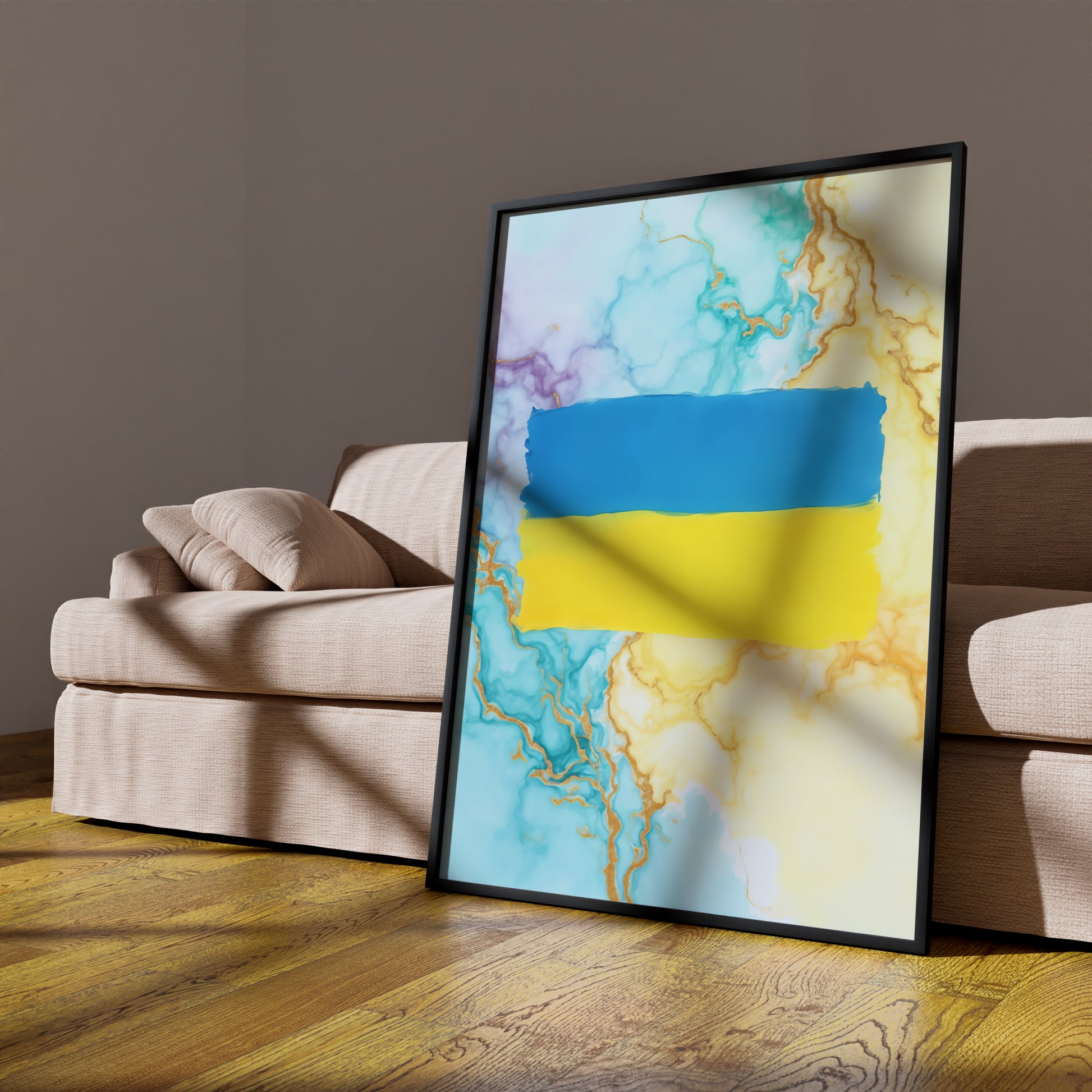 Flujo de oro azul