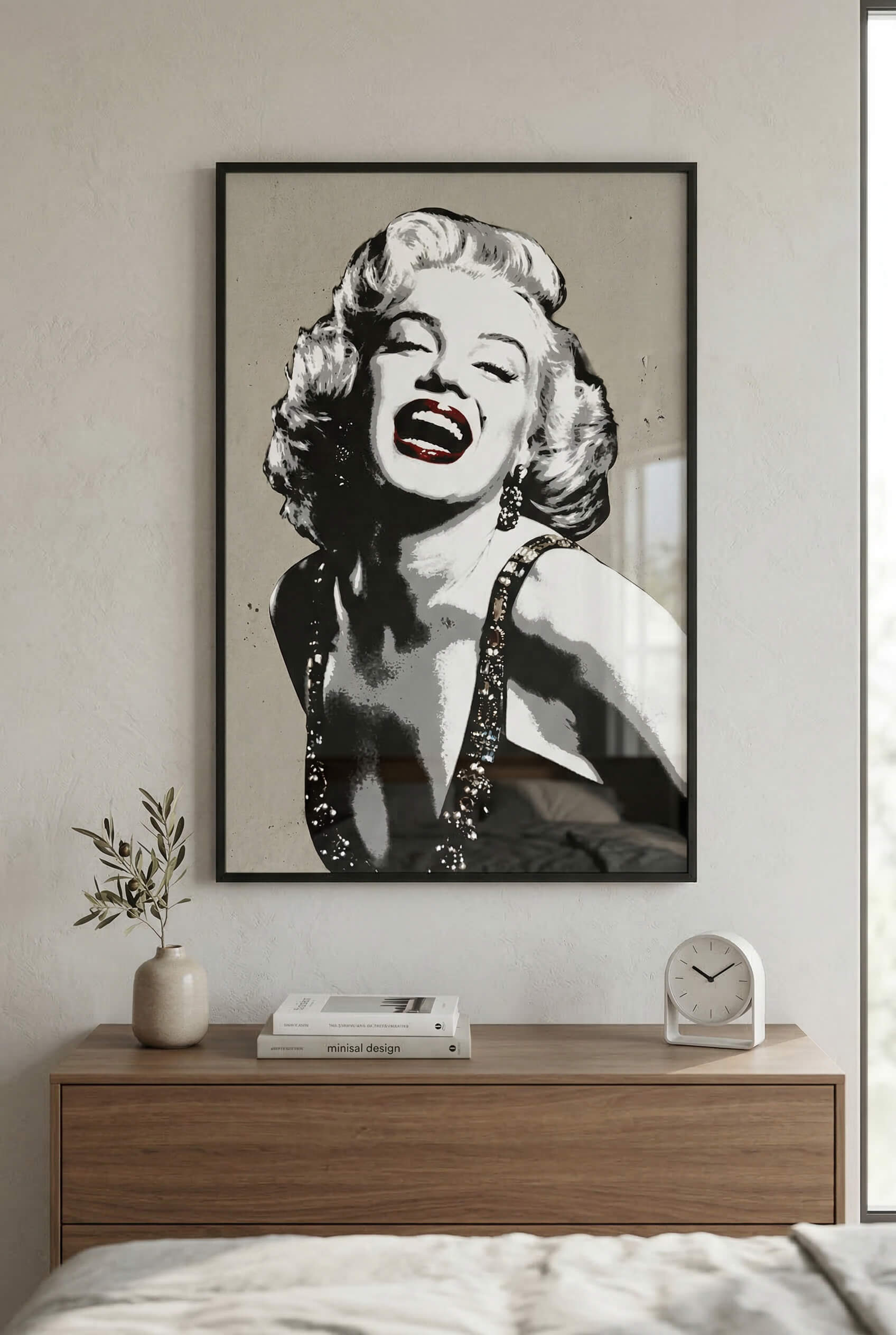 Hollywood Icon – Vintage Glamour Portrait