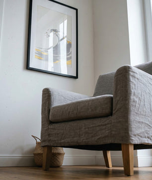 Golden Wave – Minimalistische Ozean Kunst