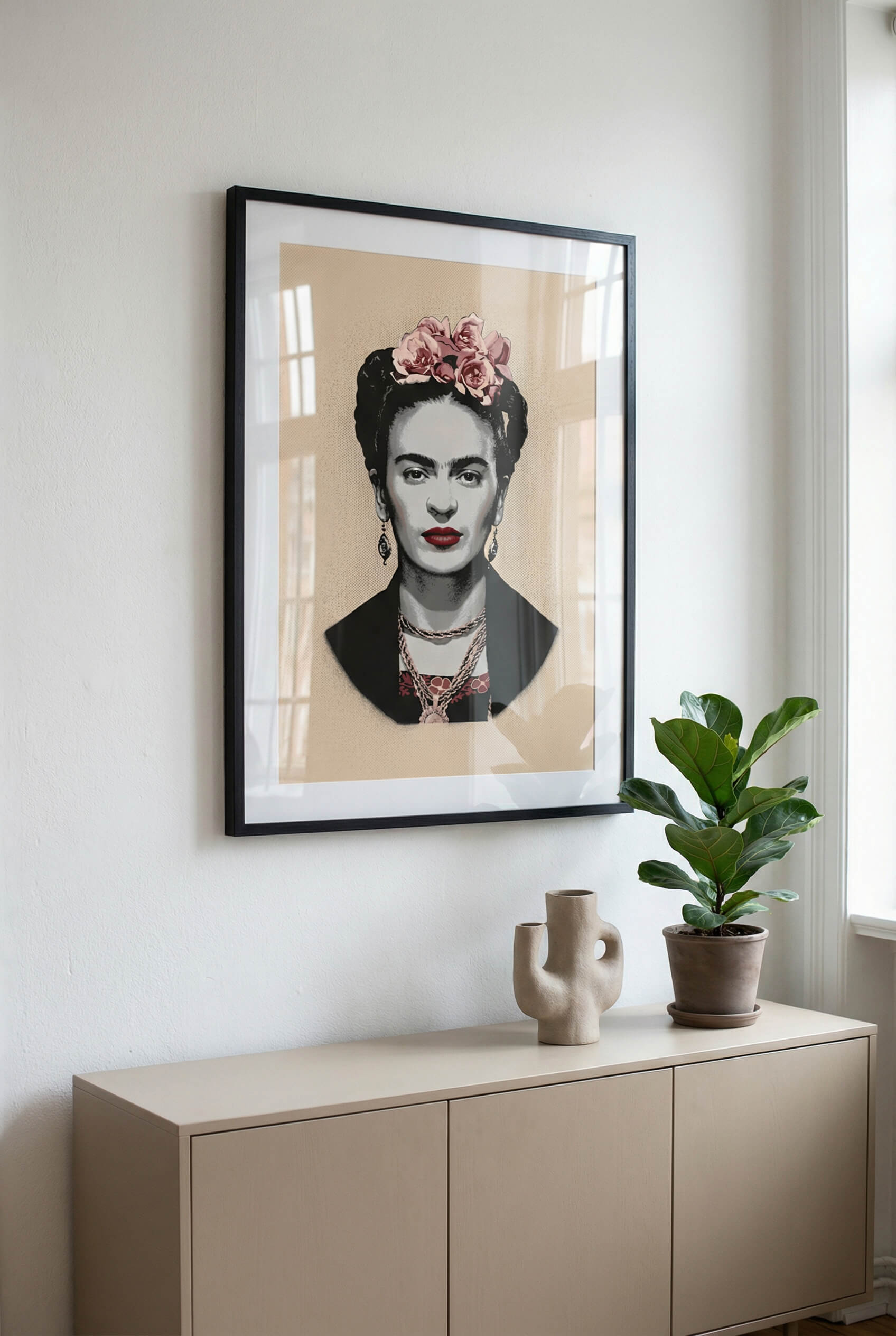 Floral Icon – Timeless Portrait