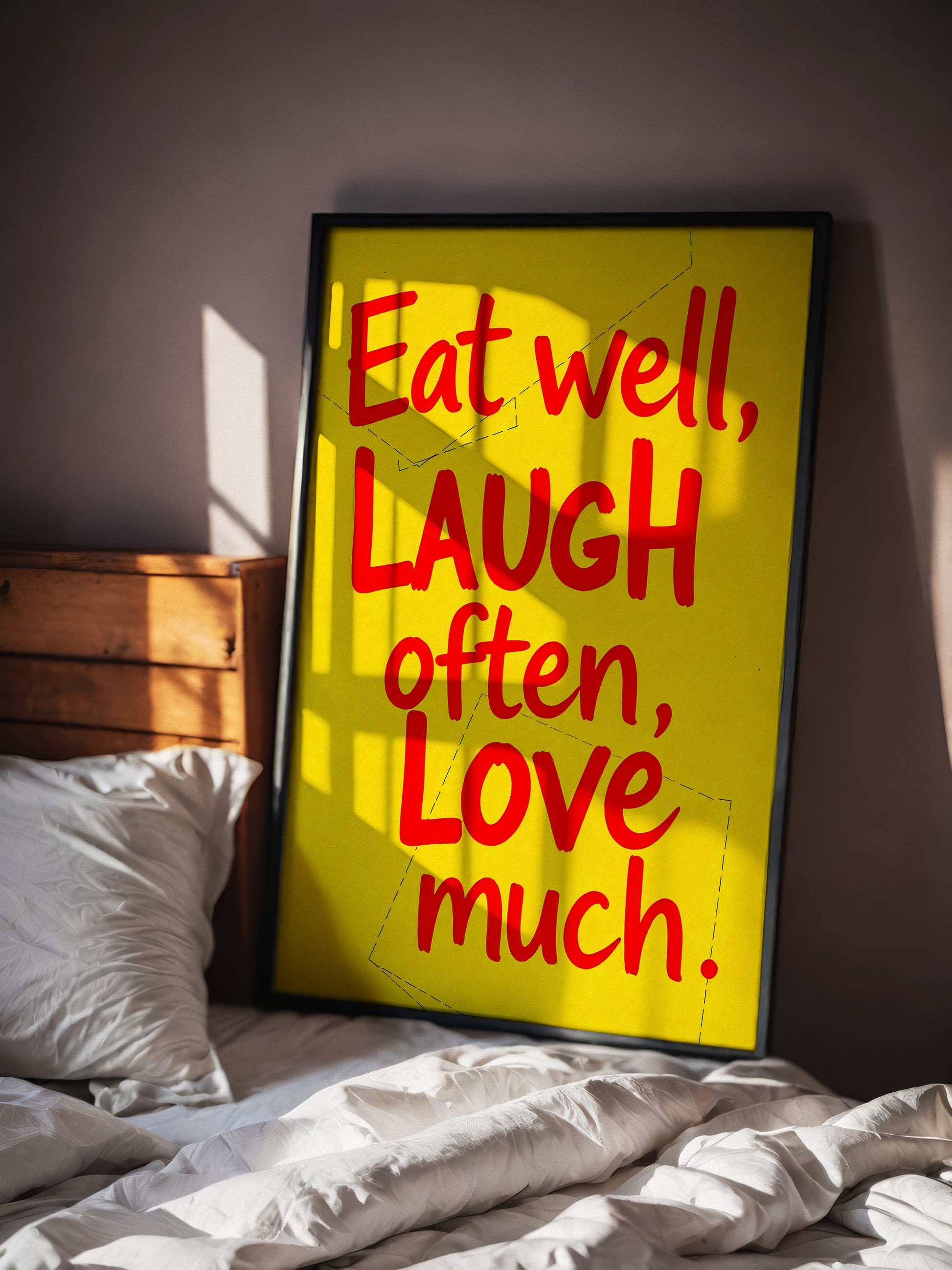 Eat well, laugh often, love much vol.1