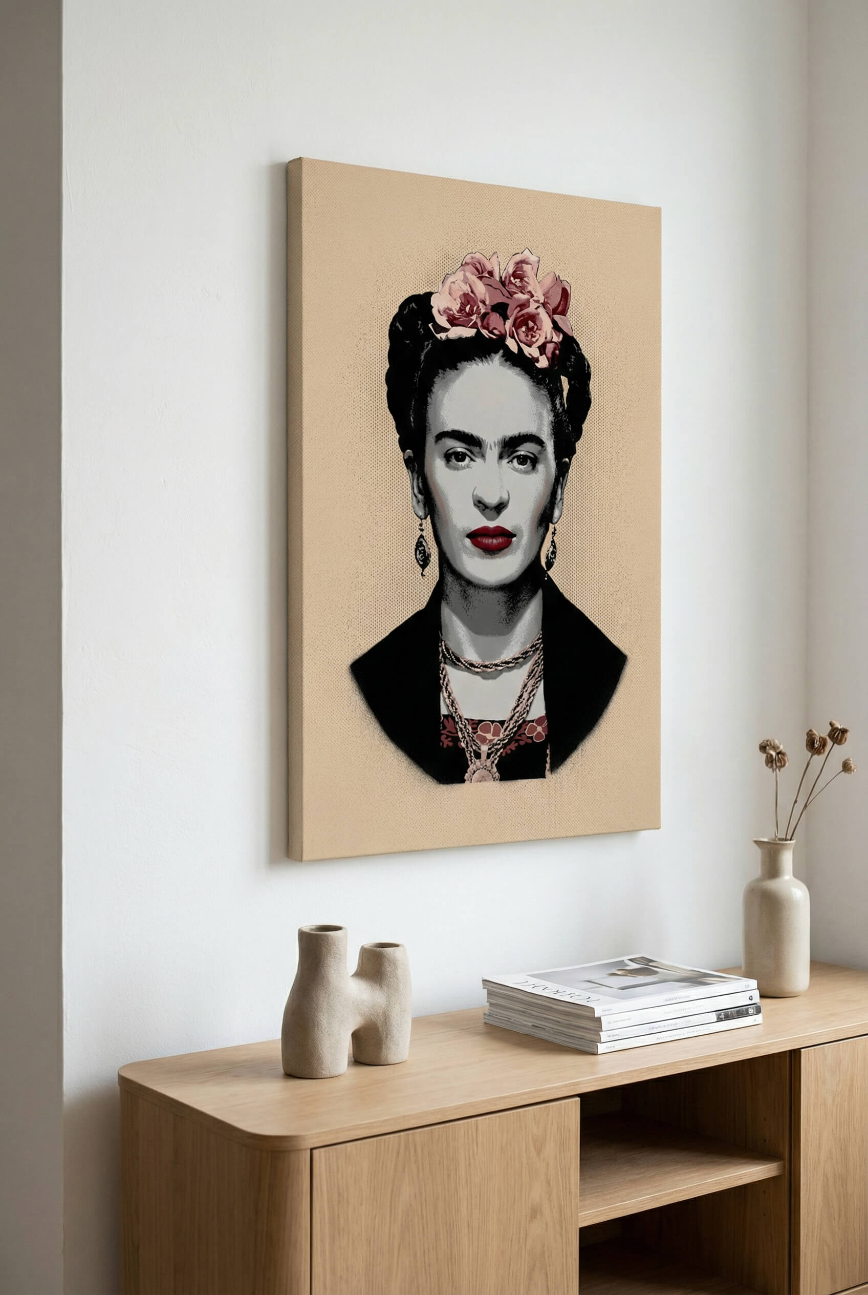 Floral Icon – Timeless Portrait