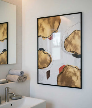 Golden Balance – Abstract Form