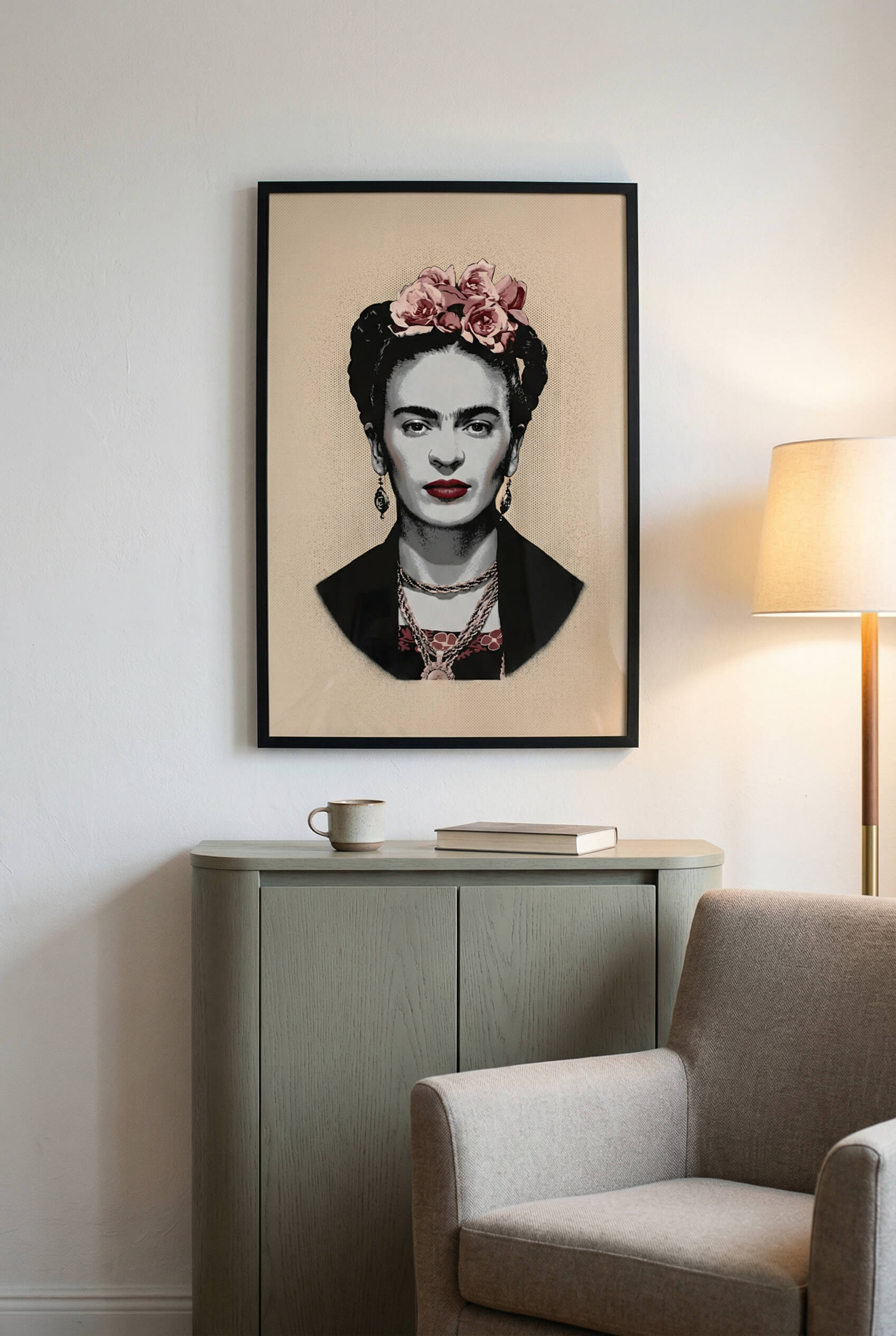 Floral Icon – Timeless Portrait