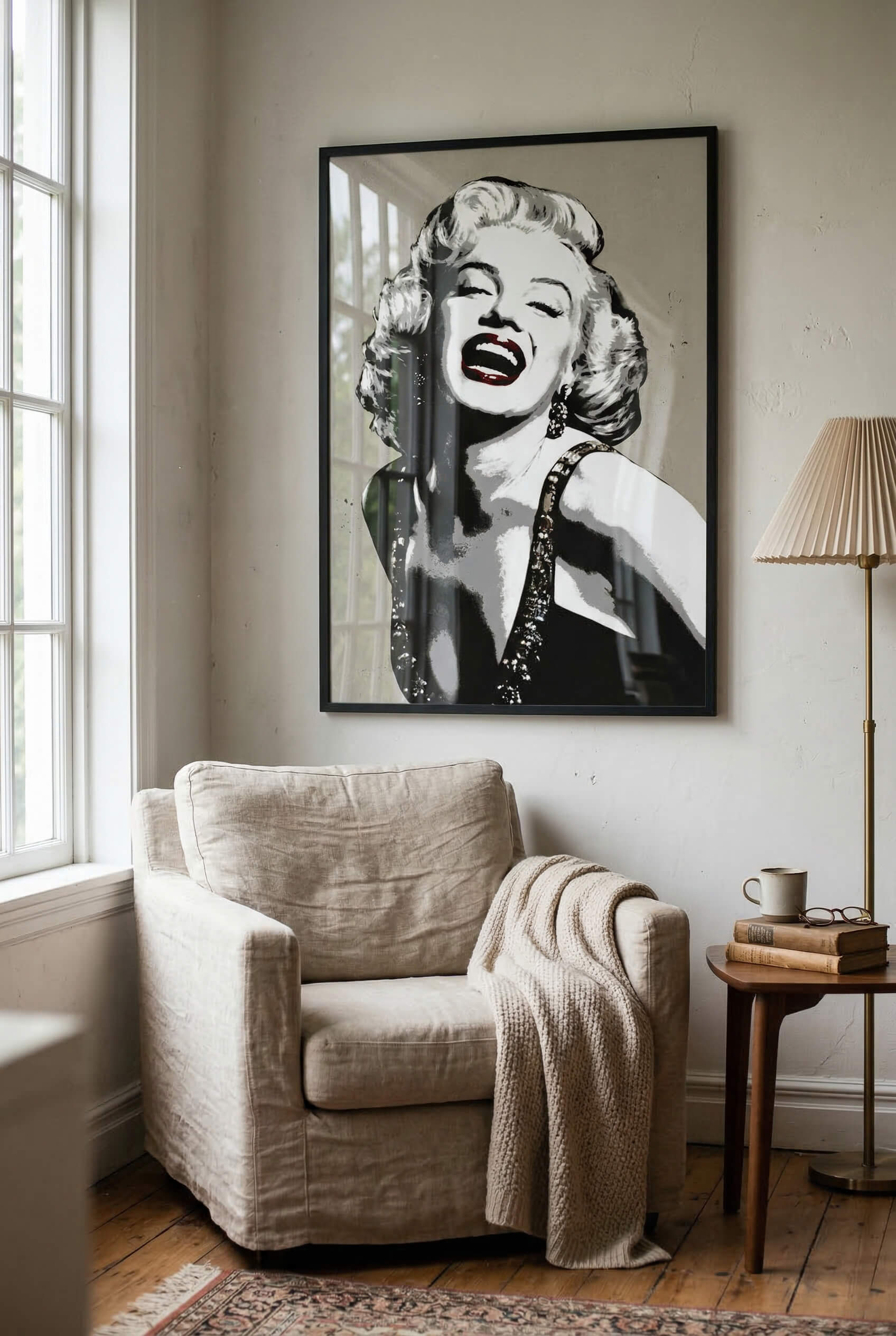 Hollywood Icon – Vintage Glamour Portrait