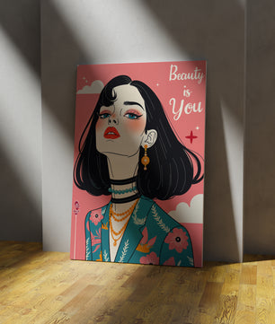 Stylish Woman Bloom