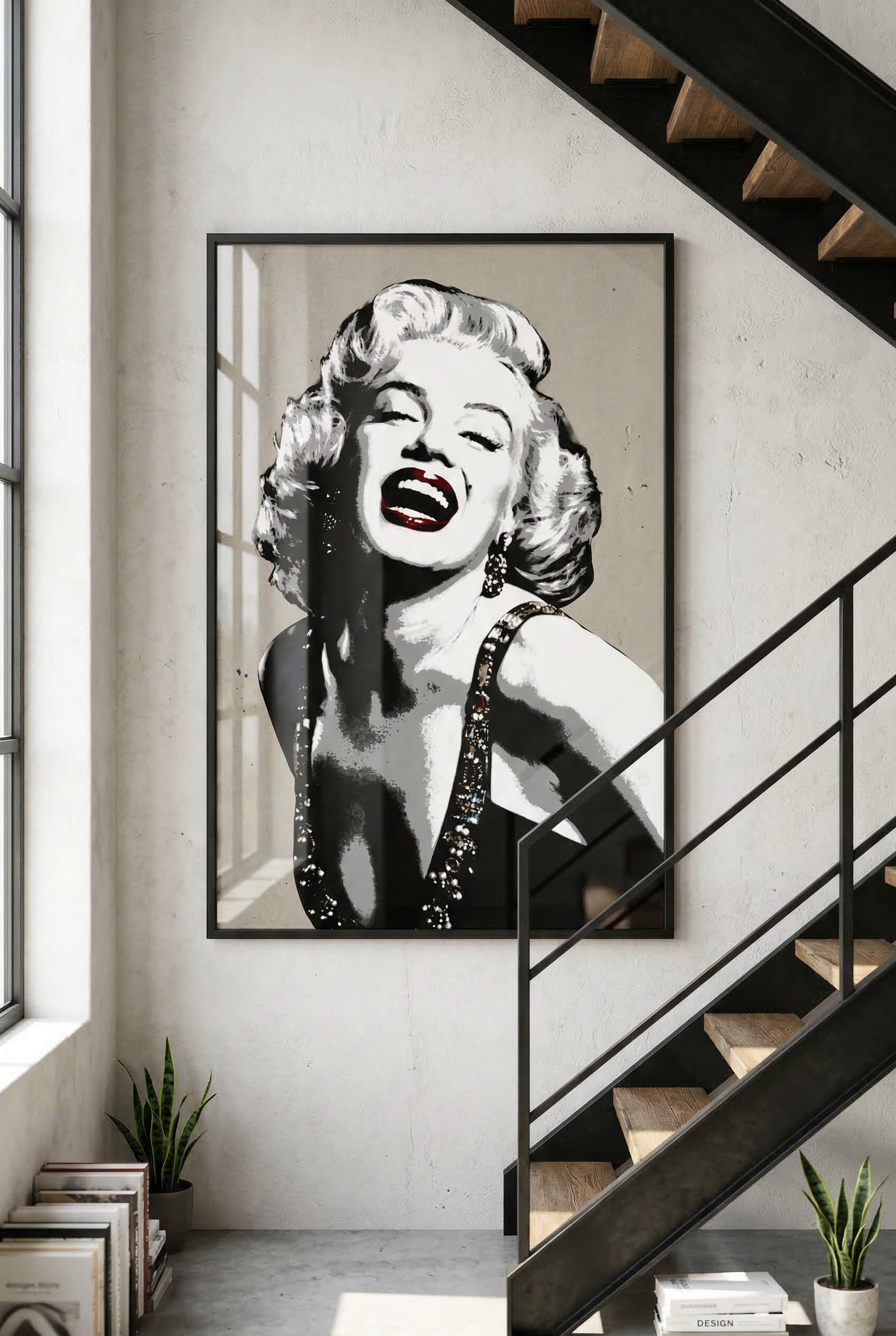 Hollywood Icon – Vintage Glamour Portrait