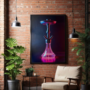 Neon Mirage Hookah